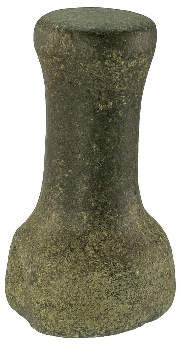 6 1/2" Knobbed Pestle. Scioto Co, OH. Nicely shaped, (1 of 5)