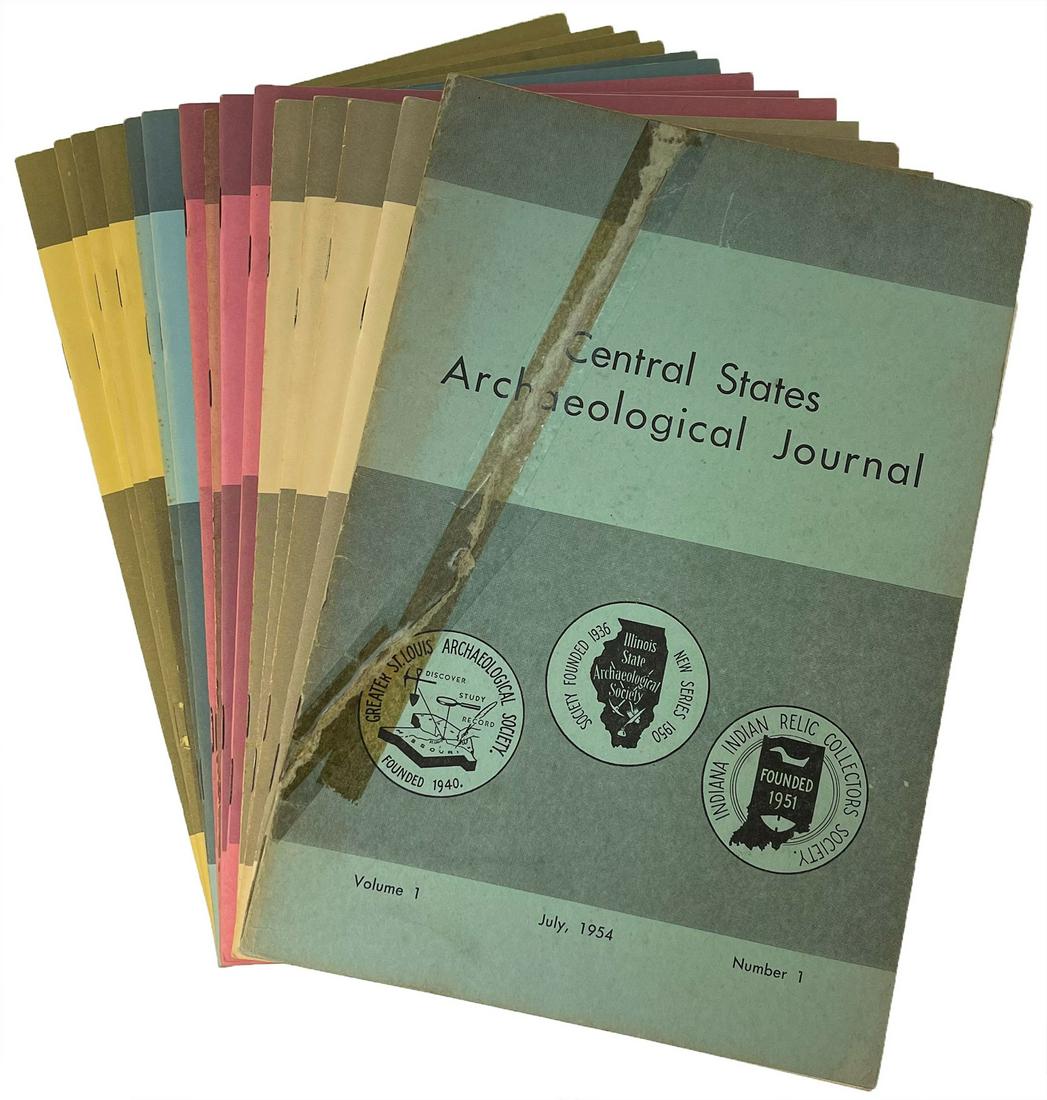 15 1950's Central States Archaeological Journals. (1 of 1)