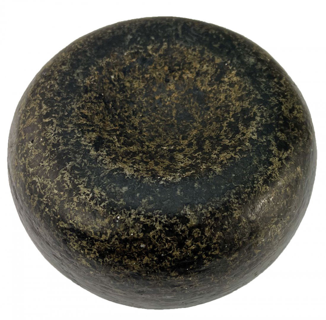 3 15/16" Jersey Bluff Discoidal. Motley COA. Ex-Dale (1 of 7)