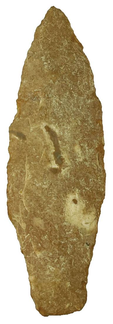 4 1/4" Hell Gap. Motley COA. Eastern NB. River stained (1 of 3)