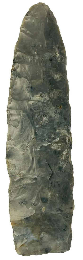 4 1/4" Paleo Lanceolate. Bennett COA. Richland Co, OH. (1 of 3)