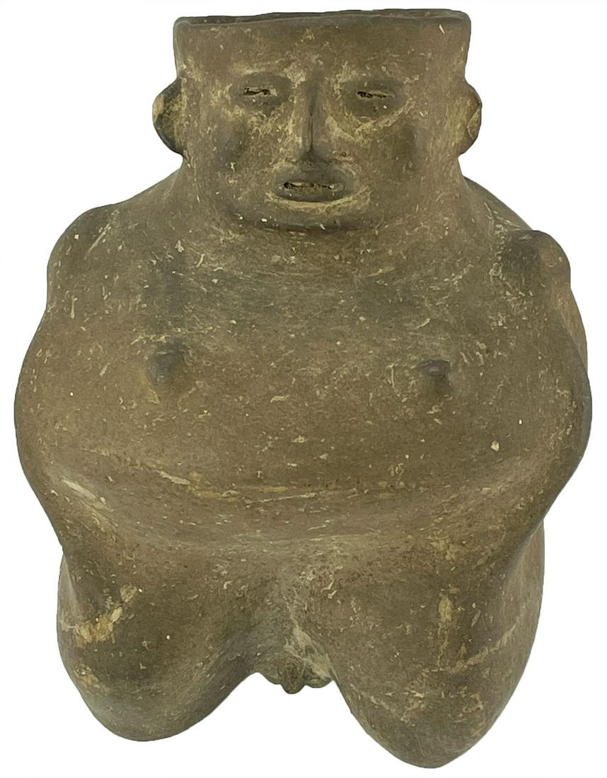 7 1/8" H. Human Effigy Bottle. Well pictured in Who's (1 of 12)