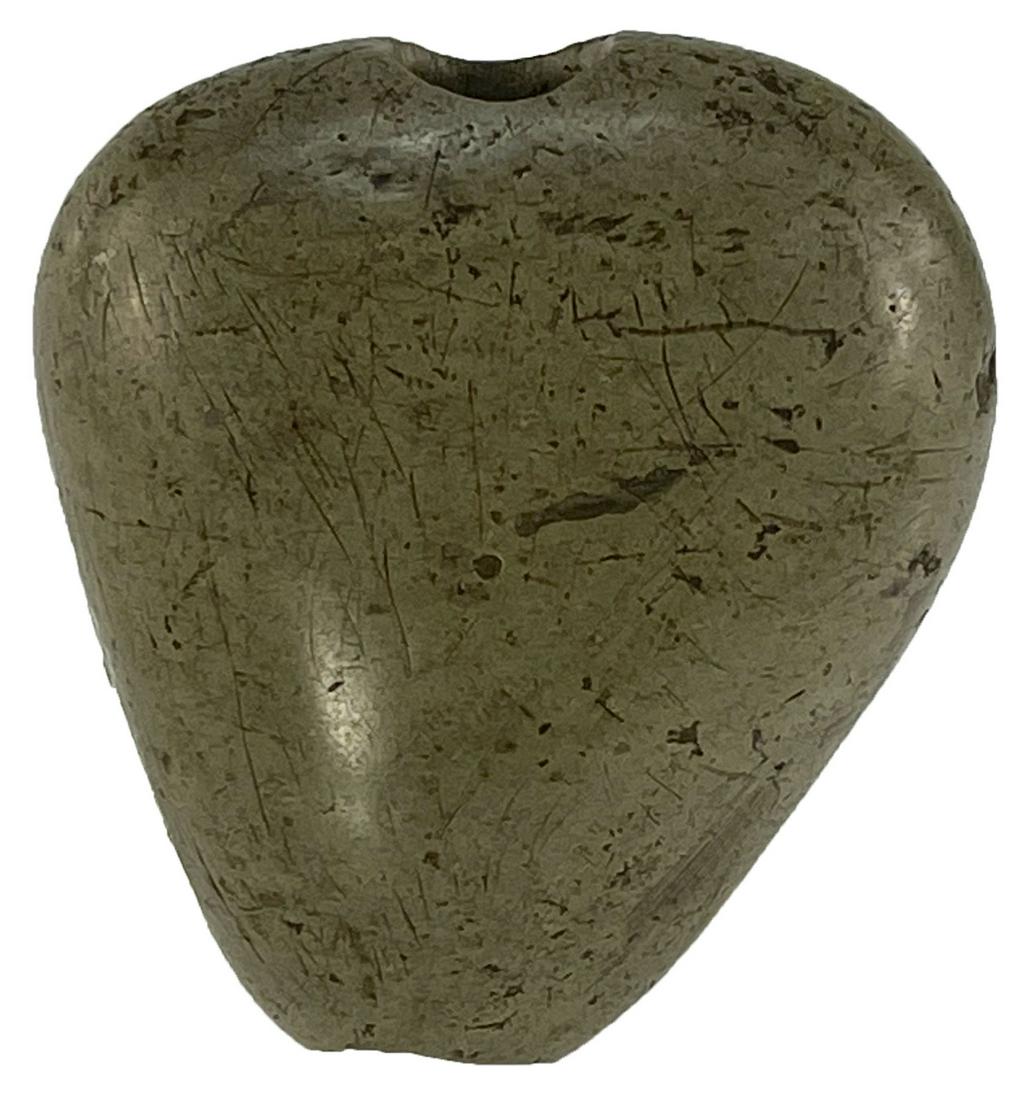 2 7/8" Pipestone Shield Bannerstone. Pennsylvania. (1 of 7)