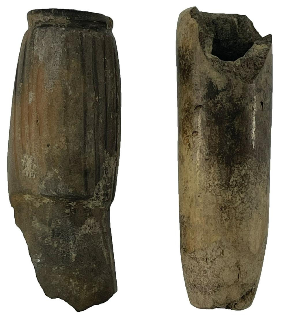 Two Ceramic Pipes (2 1/2"). NM. Kiva B. Forrest Fenn (1 of 4)