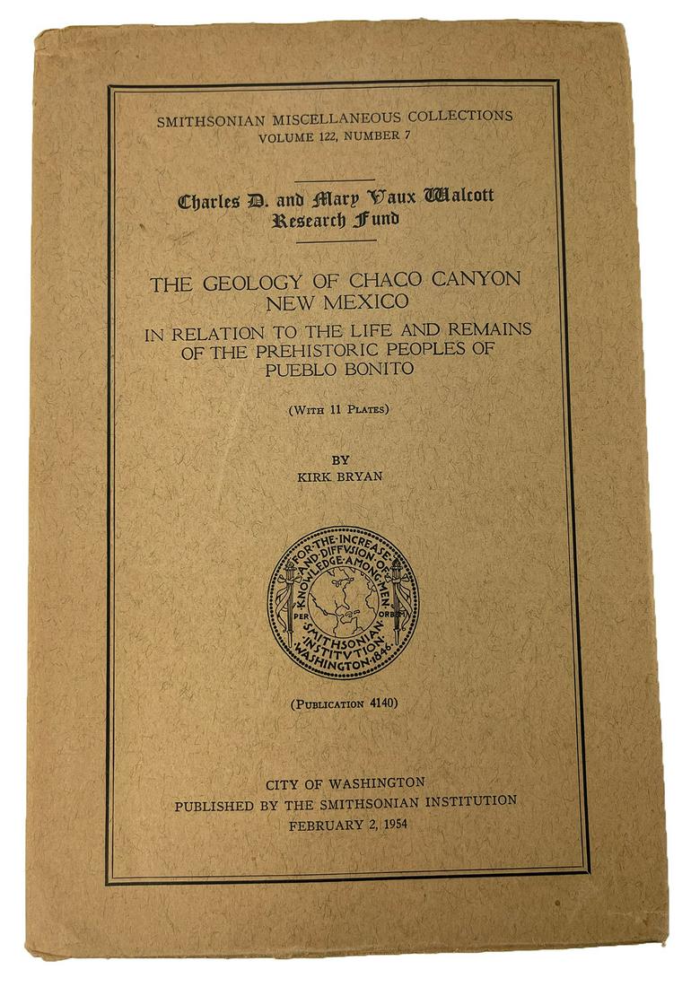 Book: The Geology of Chaco Canyon New Mexico. Forrest (1 of 3)