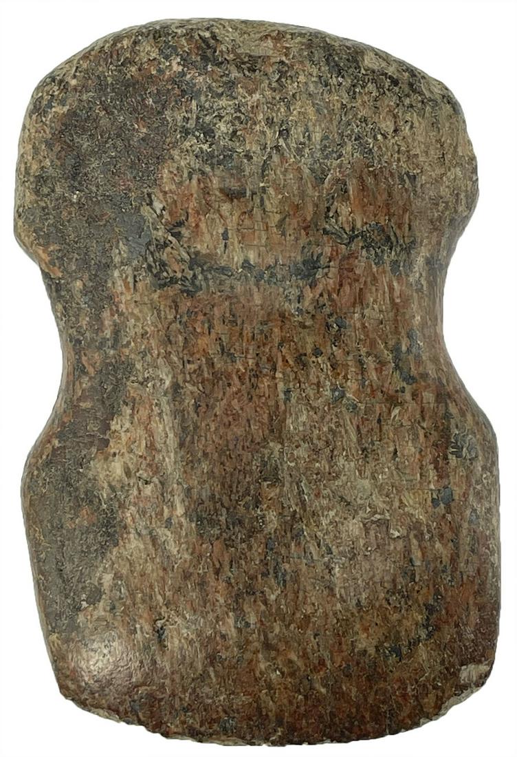 3 5/8" Full Groove Fibrolite Axe. NM. From the Forrest (1 of 6)