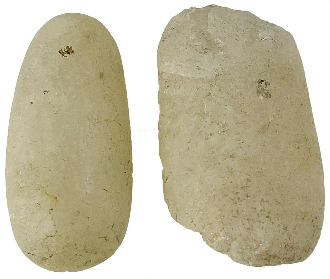 2 "Lightning Stones" 3 3/8" and 3 1/2". NM. Forrest (1 of 4)