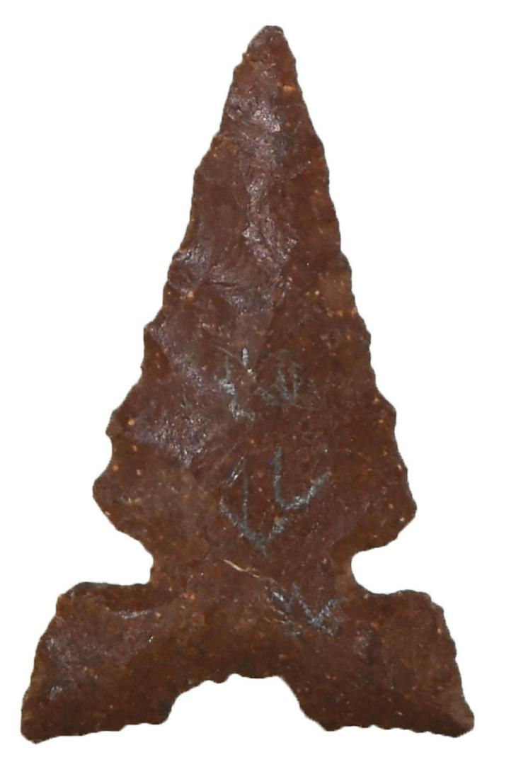 1" Desert Sierra. Lake Co, OH. Red Jasper. Ex-Ron (1 of 3)