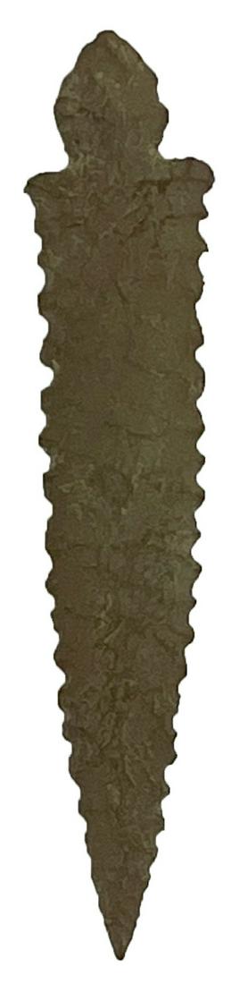 2 1/4" Hayes. AR. Long, slender and with serrated (1 of 2)