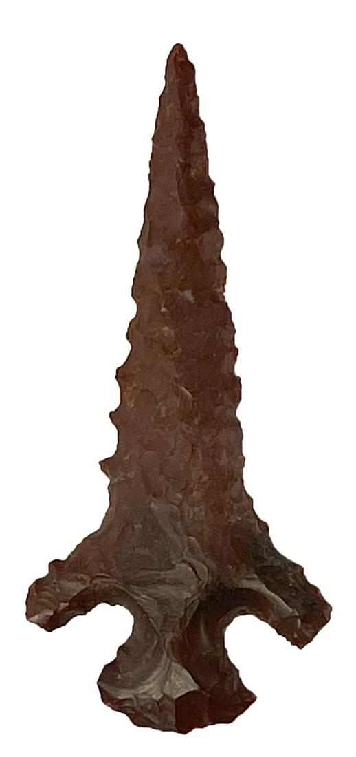 2 Caddo Points: 2" Howard and 1 3/4" Scallorn. AR. Both (1 of 2)