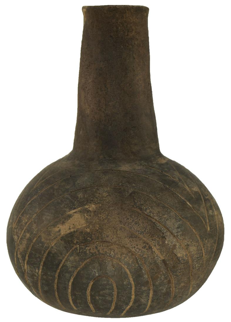 7 3/4" H. Caddo Engraved Waterbottle. Lee Co, AR. (1 of 6)