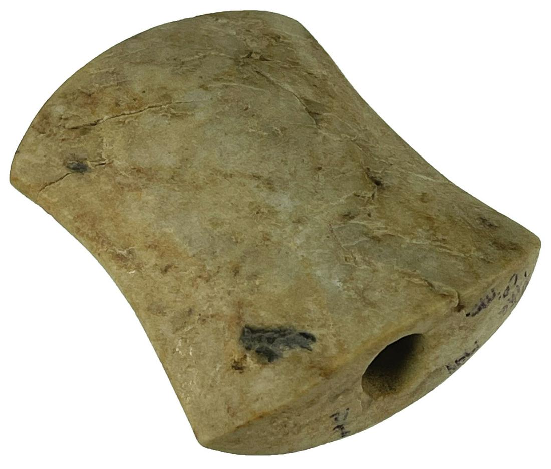 3" Quartz Hourglass Bannerstone. Pike Co, MO. Nice old (1 of 7)