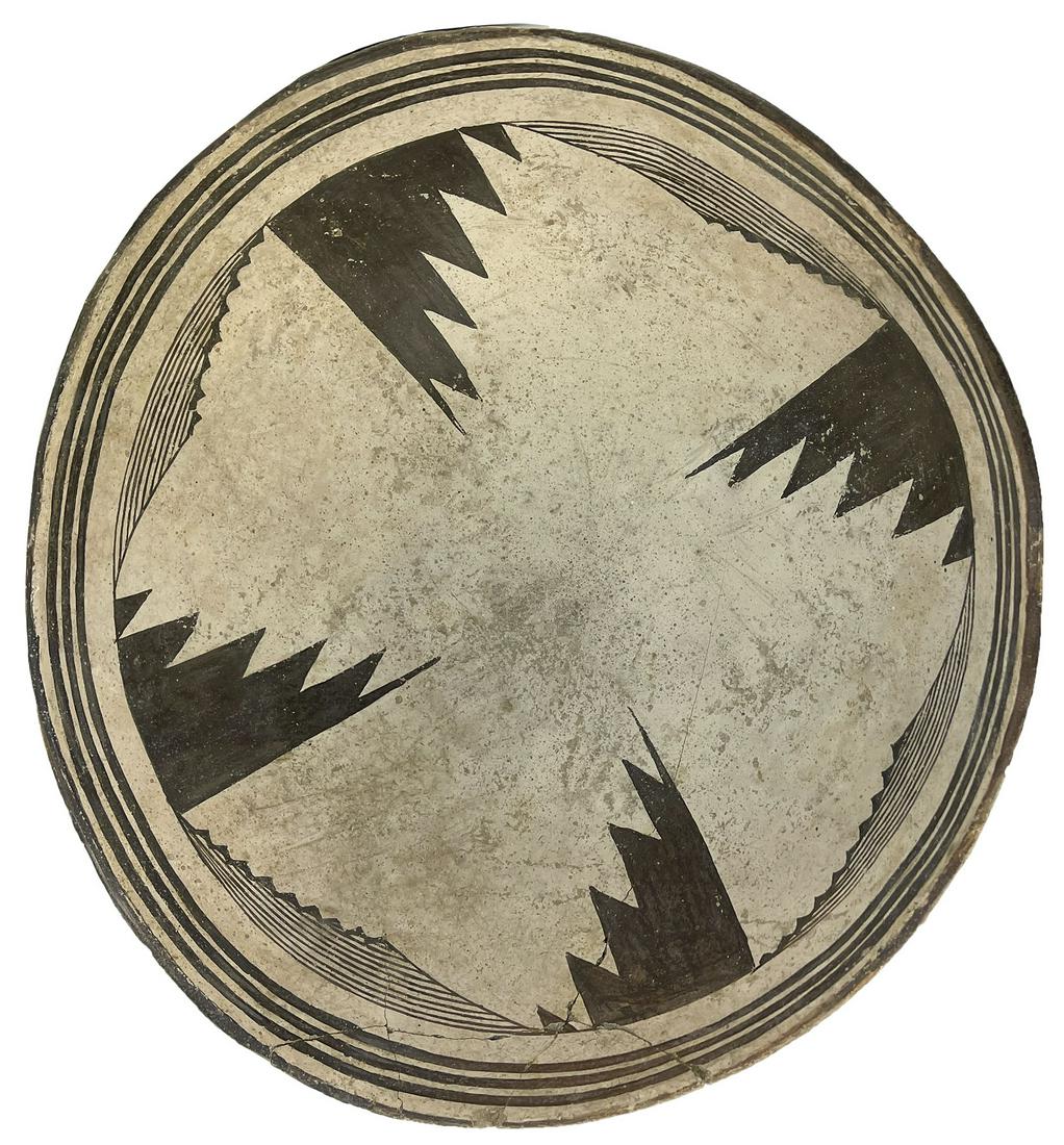 11 1/4" D. Mimbres Bowl. AZ. Pictured in May 2017 (1 of 5)