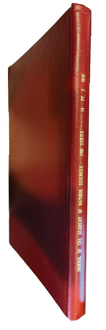 Book: Bound copy of Antiquities of the St. Francis,: Book: Bound copy of Antiquities of the St. Francis, White and Black Rivers, Arkansas (Clarence B. Moore, Journal of the Academy of Natural Sciences, 1910). Original 1st Edition softbound with hardboun