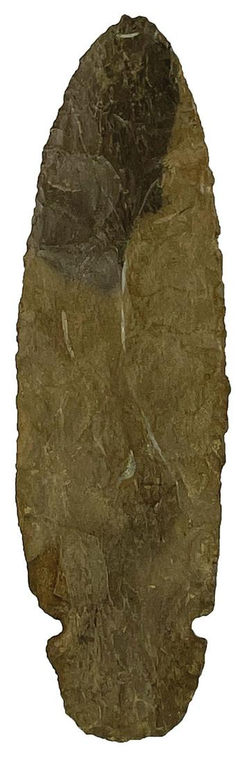 5 3/16" Fulton Turkeytail. Dickey COA. KY. Ex-Glen (1 of 3)