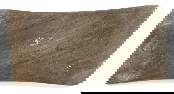 Large 5 5/8" Slate Tablet Gorget. Lucas Co, OH: Large 5 5/8" Slate Tablet Gorget. Lucas Co, OH. Rare. Ex-McLaughlin