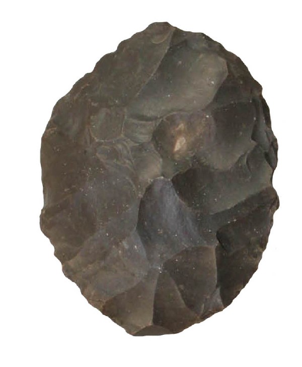3 1/2" Crib Mound Cache Blade. Spencer Co, IN: 3 1/2" Crib Mound Cache Blade. Spencer Co, IN. Ex-Tom Davis