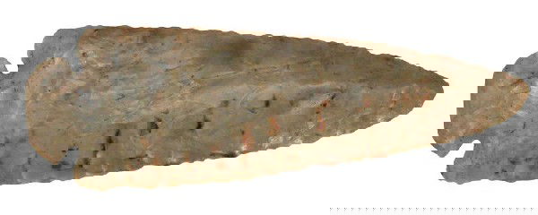 5" Flintridge Dovetail. Davis G9 Paper: 5" Flintridge Dovetail. Knox Co, OH. Ex-Marsh, Dr. Neil (pictured, lot 316, 1988 Catalog and on back cover), Dr. Copeland. Davis G9 Paper