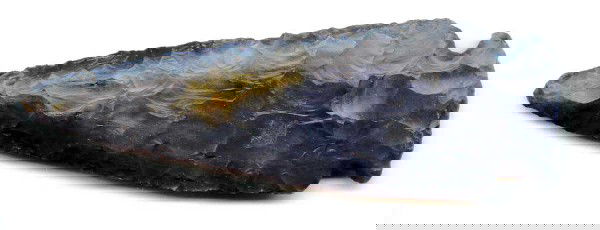 5 3/4" Hopewell. Owen Co, IN. Putty G9 Paper: 5 3/4" Hopewell. Owen Co, IN. Hornstone. Putty G9 Paper