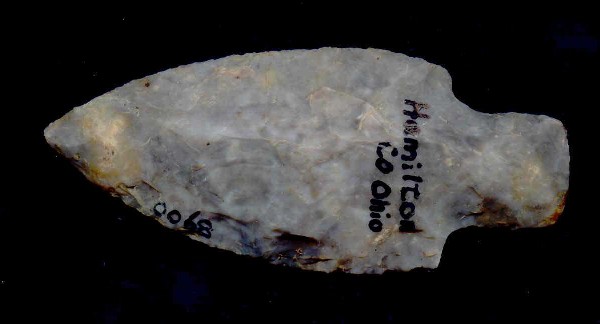 3 5/8" Flintridge Adena. Hamilton Co, OH: 3 5/8" Flintridge Adena. Hamilton Co, OH. Ex-Roland Engstrom