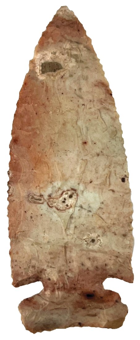 3 7/8" Thebes.  Davis COA.  Pike Co, IL.  Colorful (1 of 3)