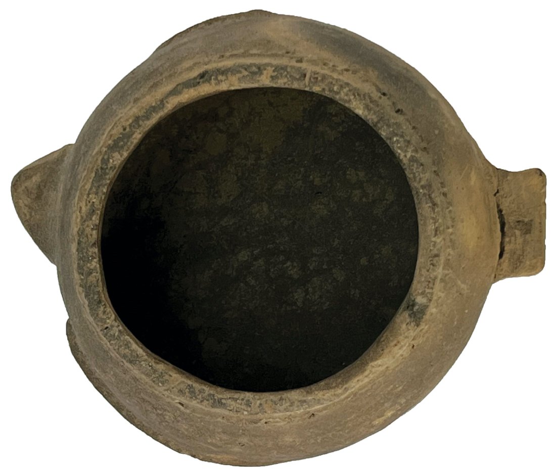 4 7/8" D. Fish Effigy Bowl.  MO.  Well made with (1 of 6)
