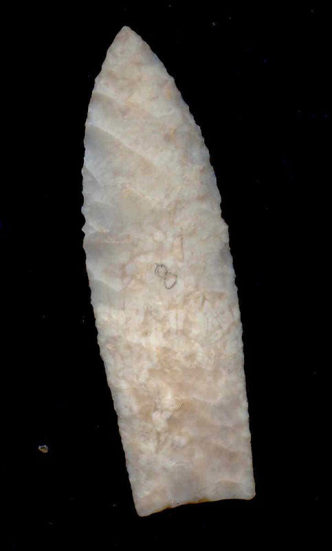 3 1/8" Agate Basin. Davis G10 Paper. KY: 3 1/8" Agate Basin. Davis G10 Paper. KY. High grade Boyle chert