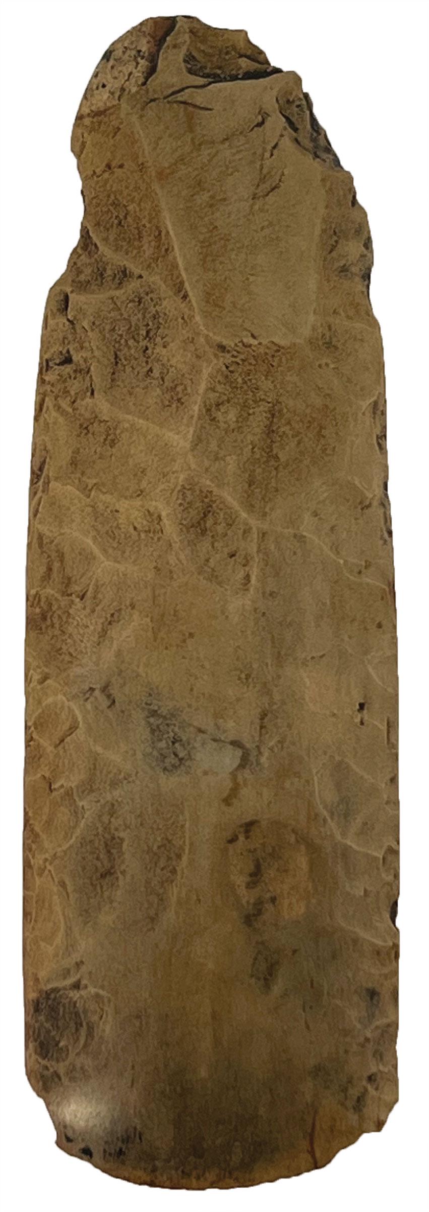6 3/4" Polished Flint Adz. Madison Co, IL. Large with ancient polish: 6 3/4" Polished Flint Adz. Madison Co, IL. Large with overall ancient polish and a very well polished bit from use. Good condition