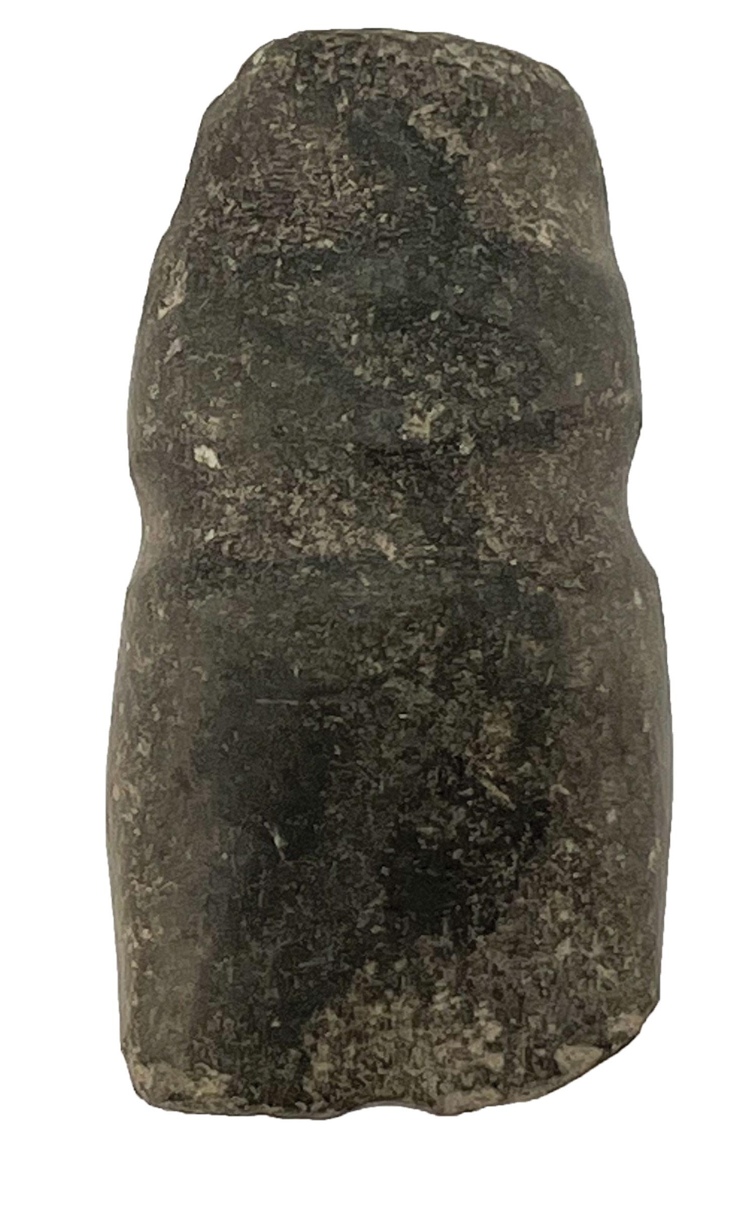 3 7/16" Axegod. Guerrero, MX. Hardstone. Polished. Ex-Dale Roberts: 3 7/16" Axegod. Guerrero, MX. Hardstone. Polished. Ex-Dale and Betty Roberts