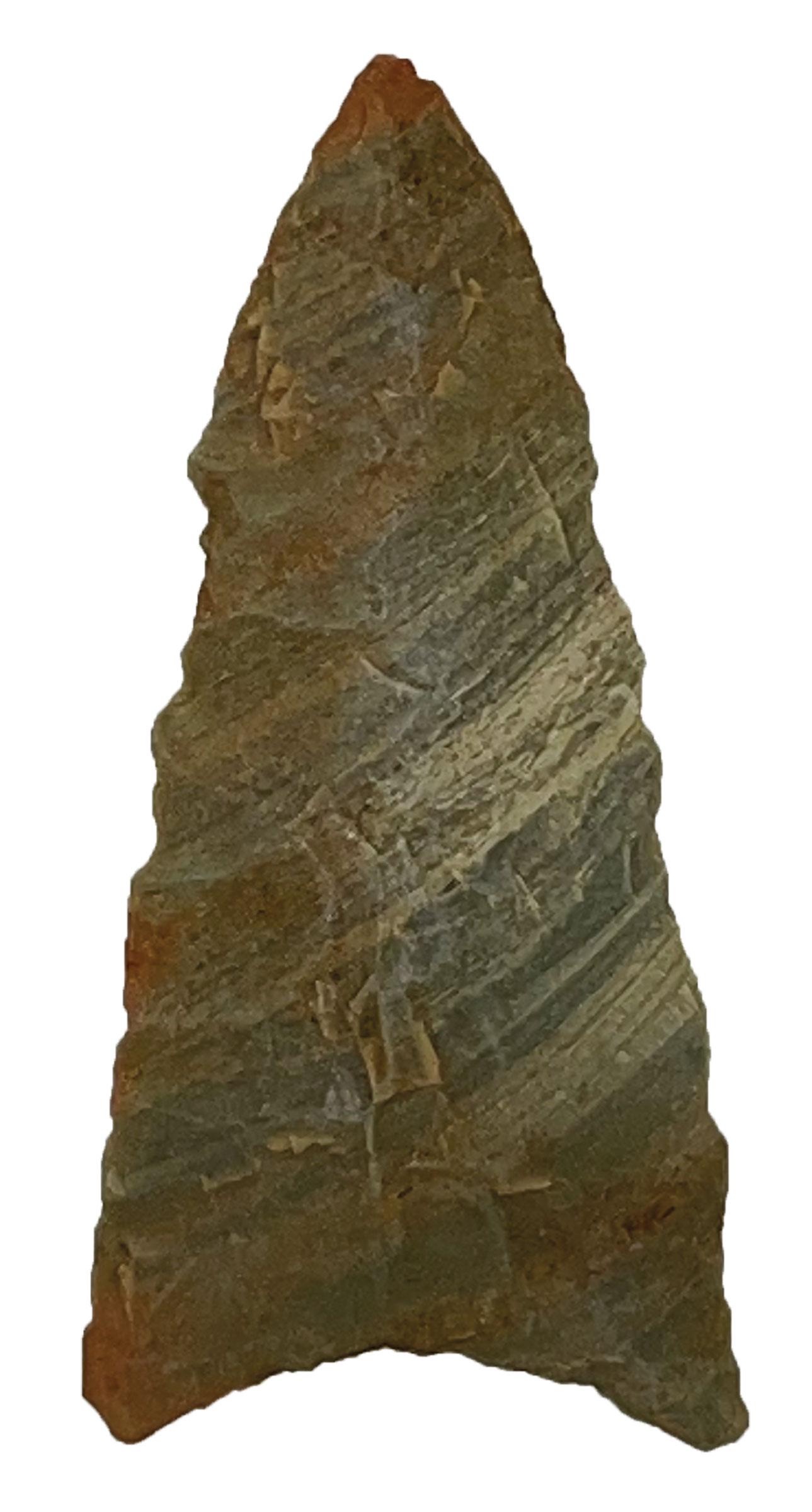 1 7/8" Dalton.  Davis COA.  AL.  Ex-Pipes.  Greenish gray Ft. Payne (1 of 3)