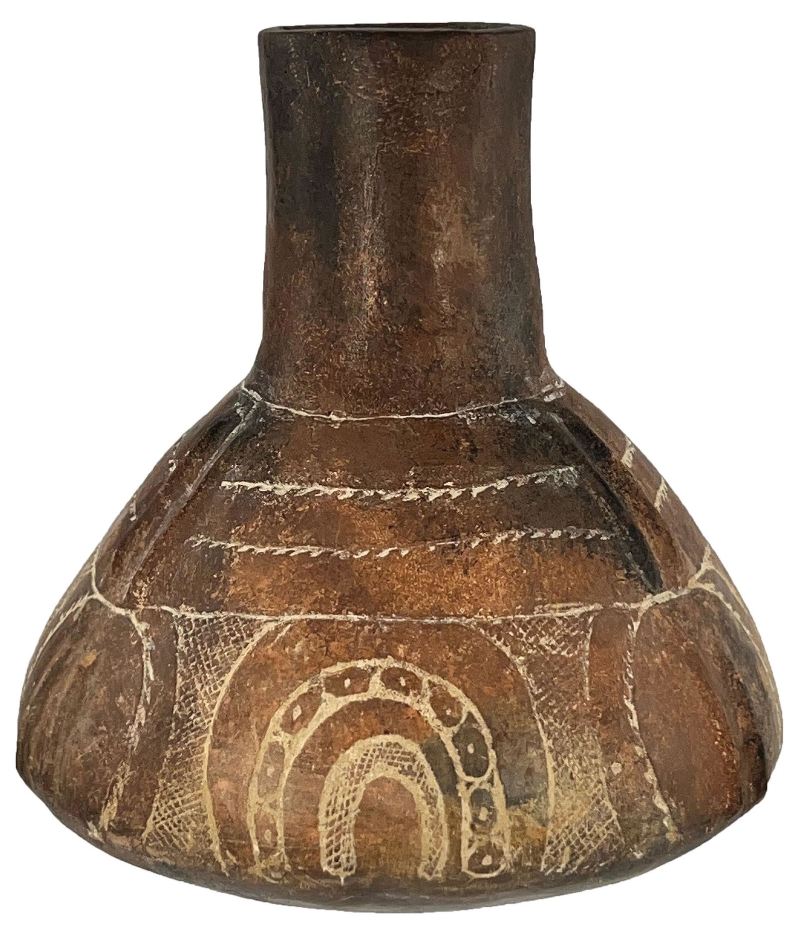 6 1/4" H. Caddo Friendship Bottle.  Clark Co, AR.  Classic shape (1 of 5)