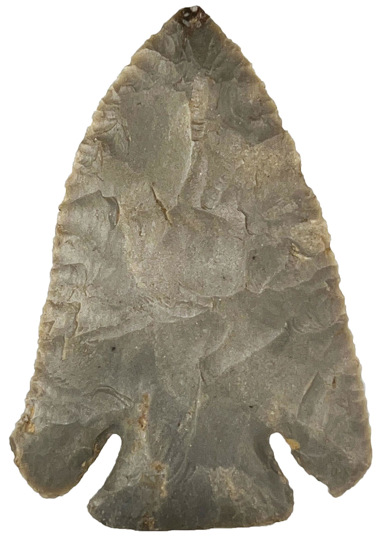 3" Lost Lake.  Davis COA.  Wilson Co, TN.  Broad example. Hornstone. (1 of 4)