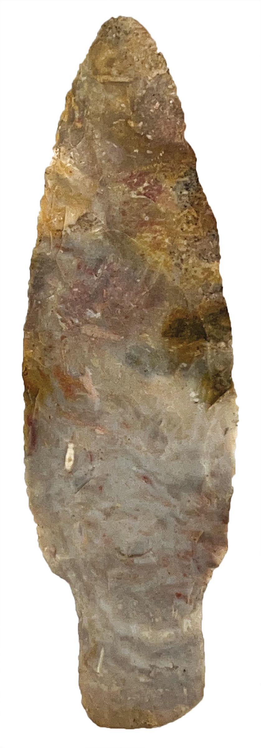 4 1/2" Flintridge Adena.  Fairfield Co, OH.  Putty G8 COA (1 of 3)