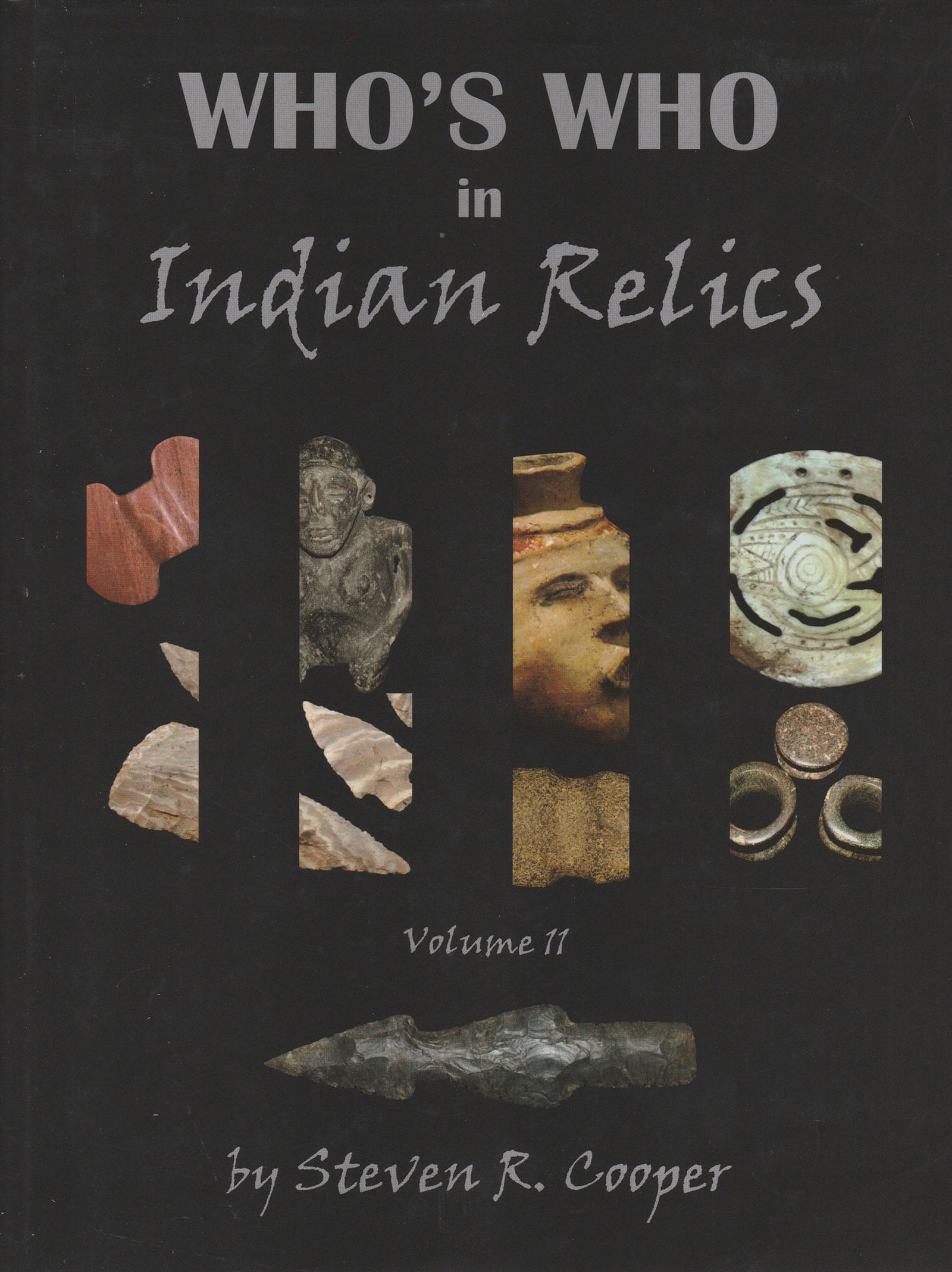 Book:  Who's Who in Indian Relics #11.  Thick, hardbound (1 of 1)