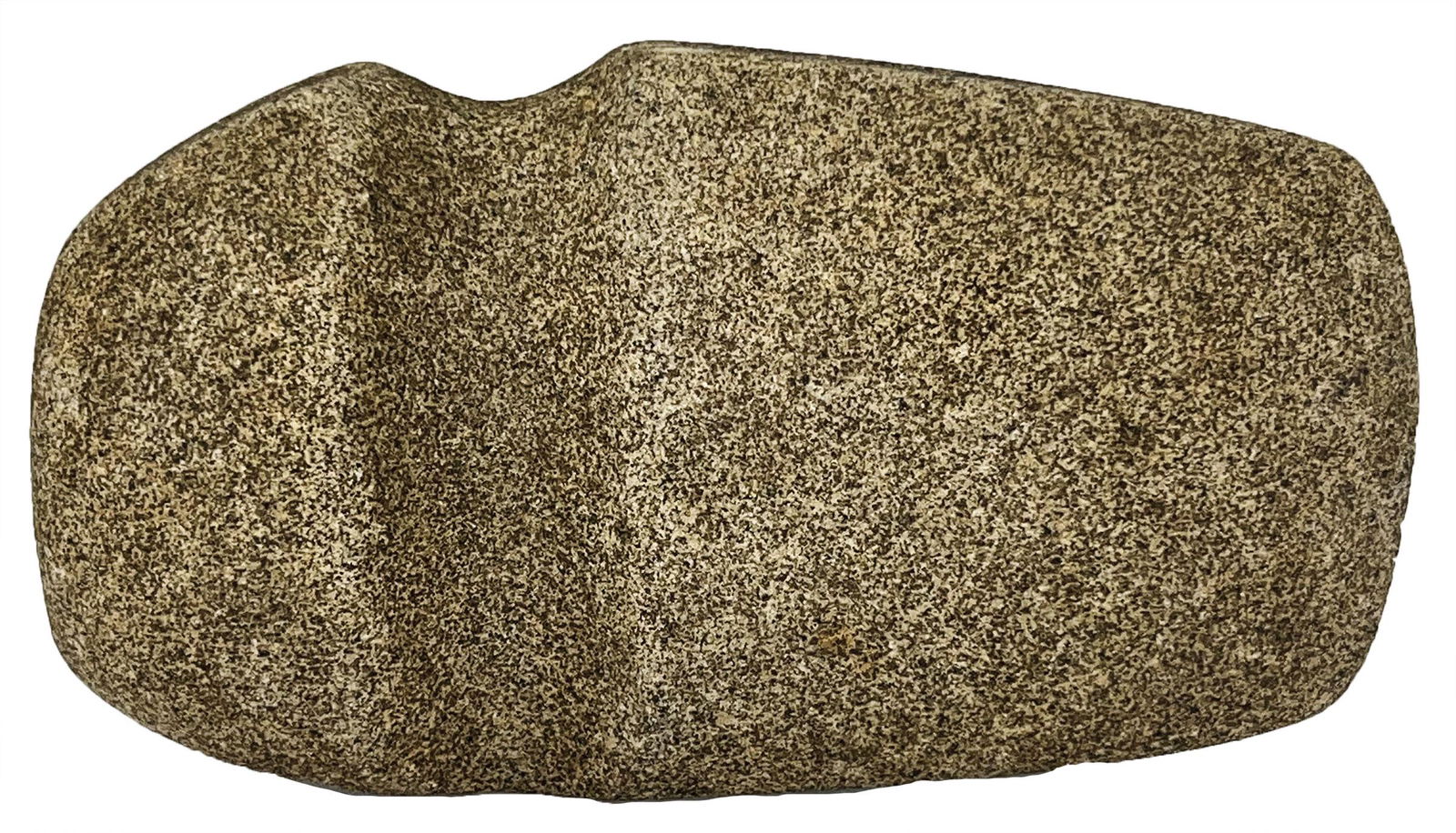 5 3/4" 3/4 Groove Axe.  Kentucky.  Light polish on tan Diorite. (1 of 5)