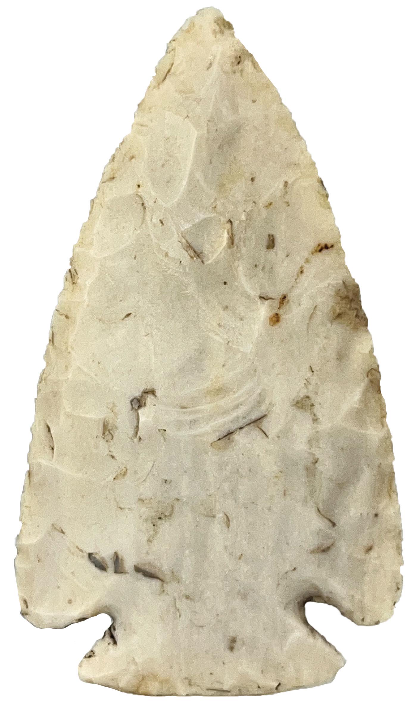 3 1/4" Snyders. Fulton Co, IL. Crescent Quarry. Thin, good balance: 3 1/4" Snyders. Fulton Co, IL. Crescent Quarry. Thin, good balance. Very fine condition. Ex-James Osmon, Don Simmons