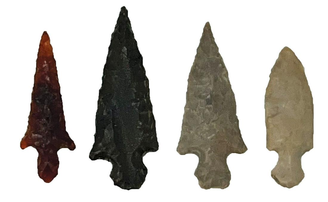 Four Klickitat Daggers.  7/8" to 1 1/8".   Each has a Stermer COA (1 of 6)