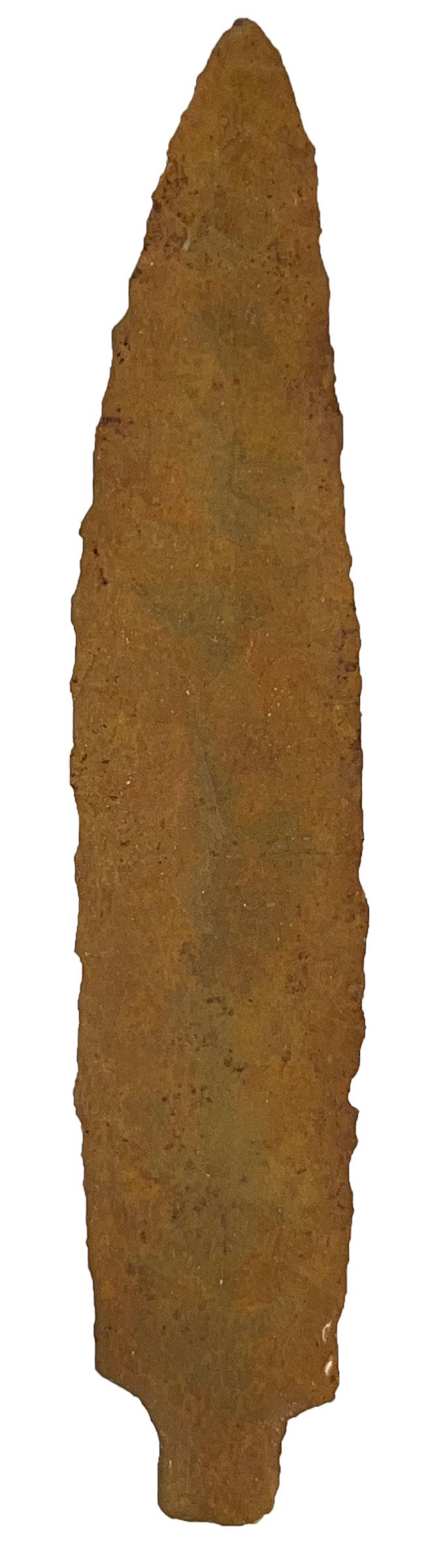 6 3/16" Elk River. Lee Co, MS. Water stained. Buffalo River.  COA (1 of 3)