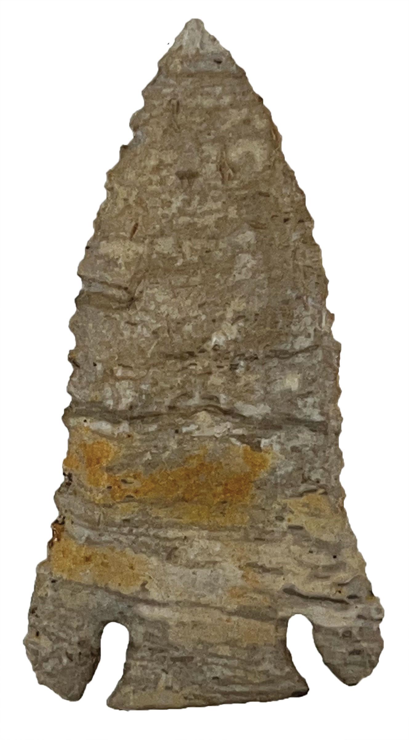 3 5/8" Lost Lake.  Hardin Co, TN.  Ft. Payne.  Mixed reviews. Has COA (1 of 3)