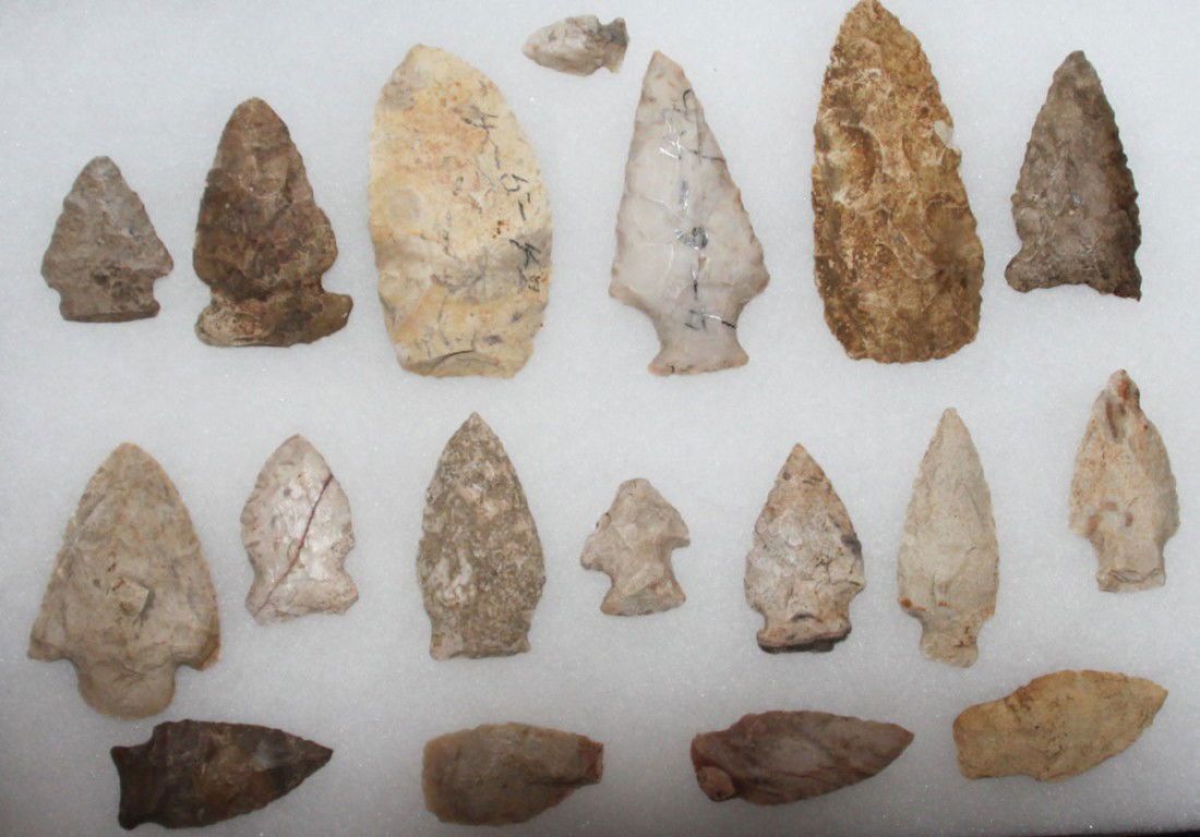 18 Rush Co, IN points found by Clarence Paulley: 18 Rush Co, IN points found by Clarence Paulley. 7/8" to 3 1/8