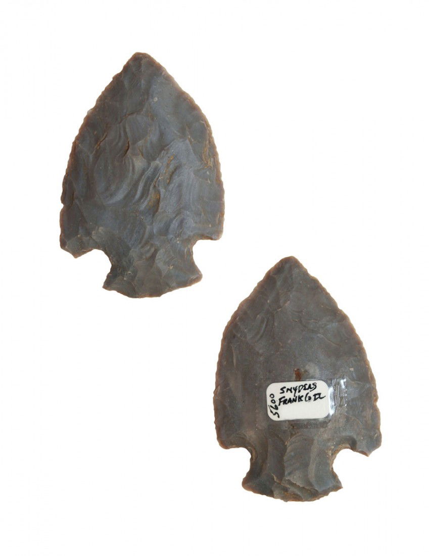 2 1/2" Snyders. Franklin Co, IL. Partain Paper: 2 1/2" Snyders. Franklin Co, IL. Ex-Tom Davis. Partain COA. Will be pictured in "Partain Relics"