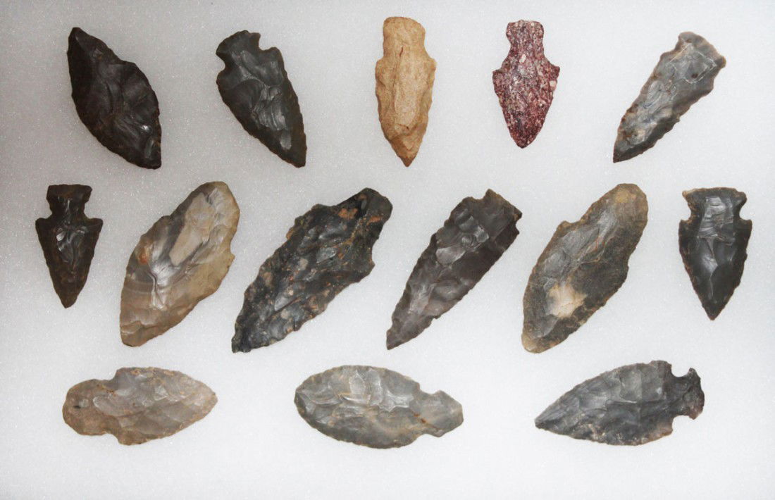 14 Jefferson Co, KY points. Ex-E.L. Hossa. Nice!: 14 Jefferson Co, KY points. Ex-E.L. Hossa. 2" to 3 1/2". Nice!