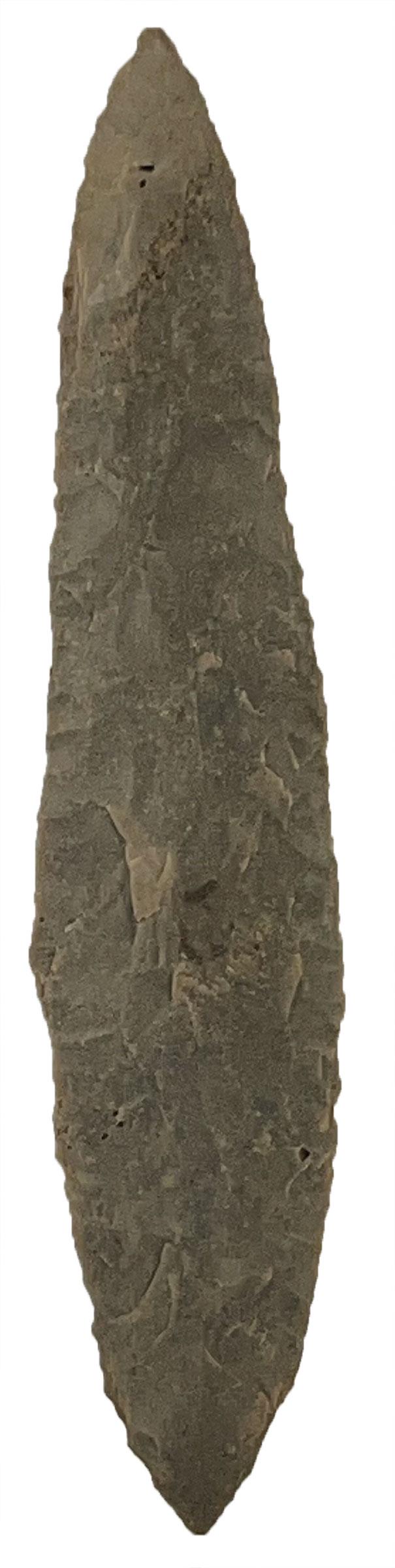 4 7/8" LeFlore Blade.  Pictured in Oklahoma Artifacts. COA (1 of 5)