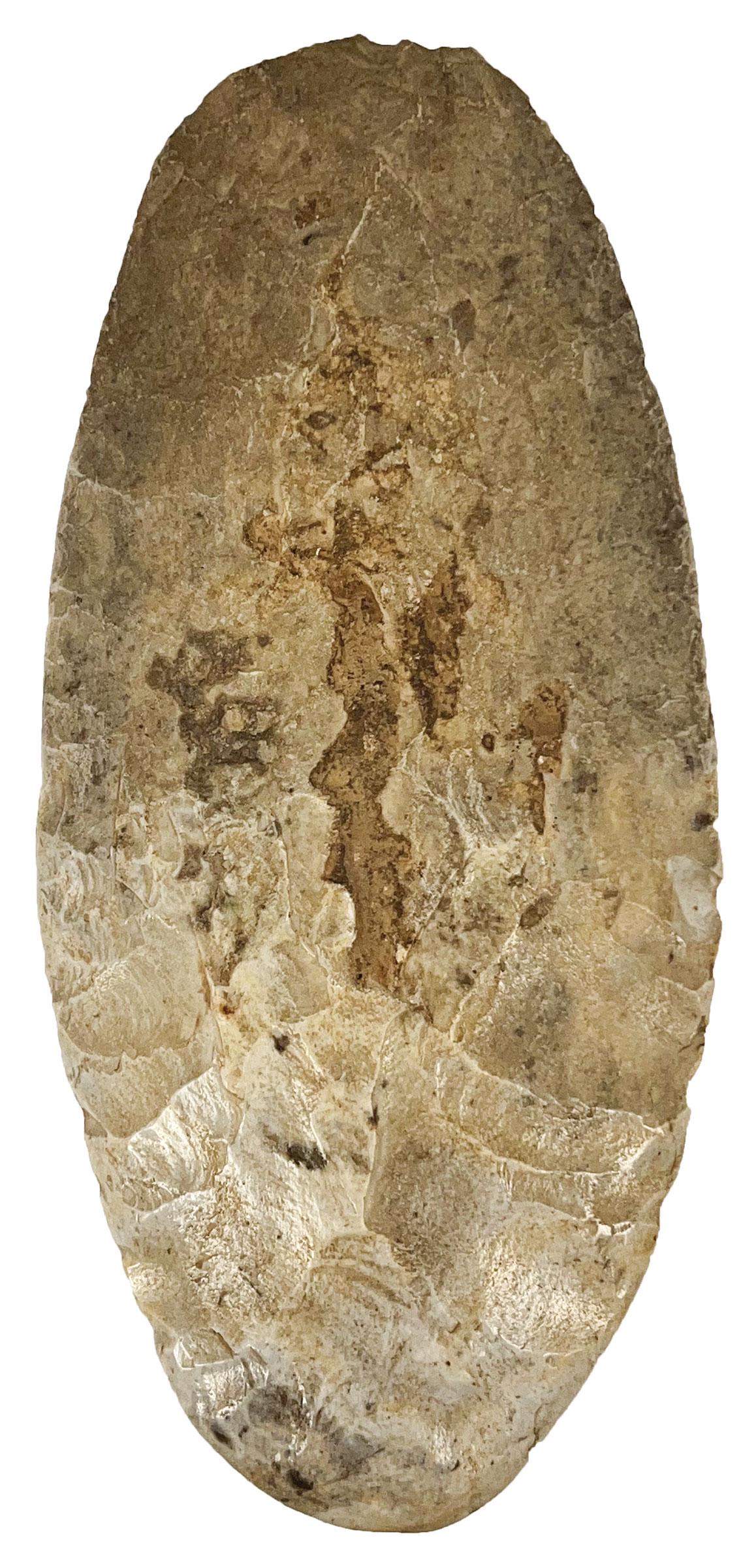 10 1/4" Flint Spade.  IL.  Very well made with excellent bit polish (1 of 3)