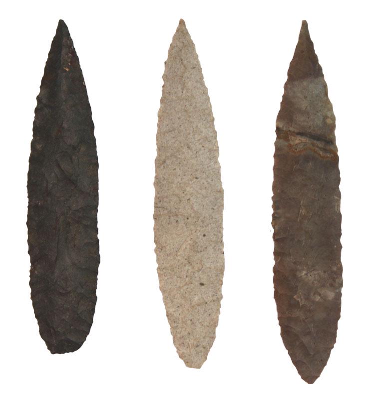 3 Points from Earl's Willow Leaf Frame. Ex-C.W. Cooperider. (1 of 2)