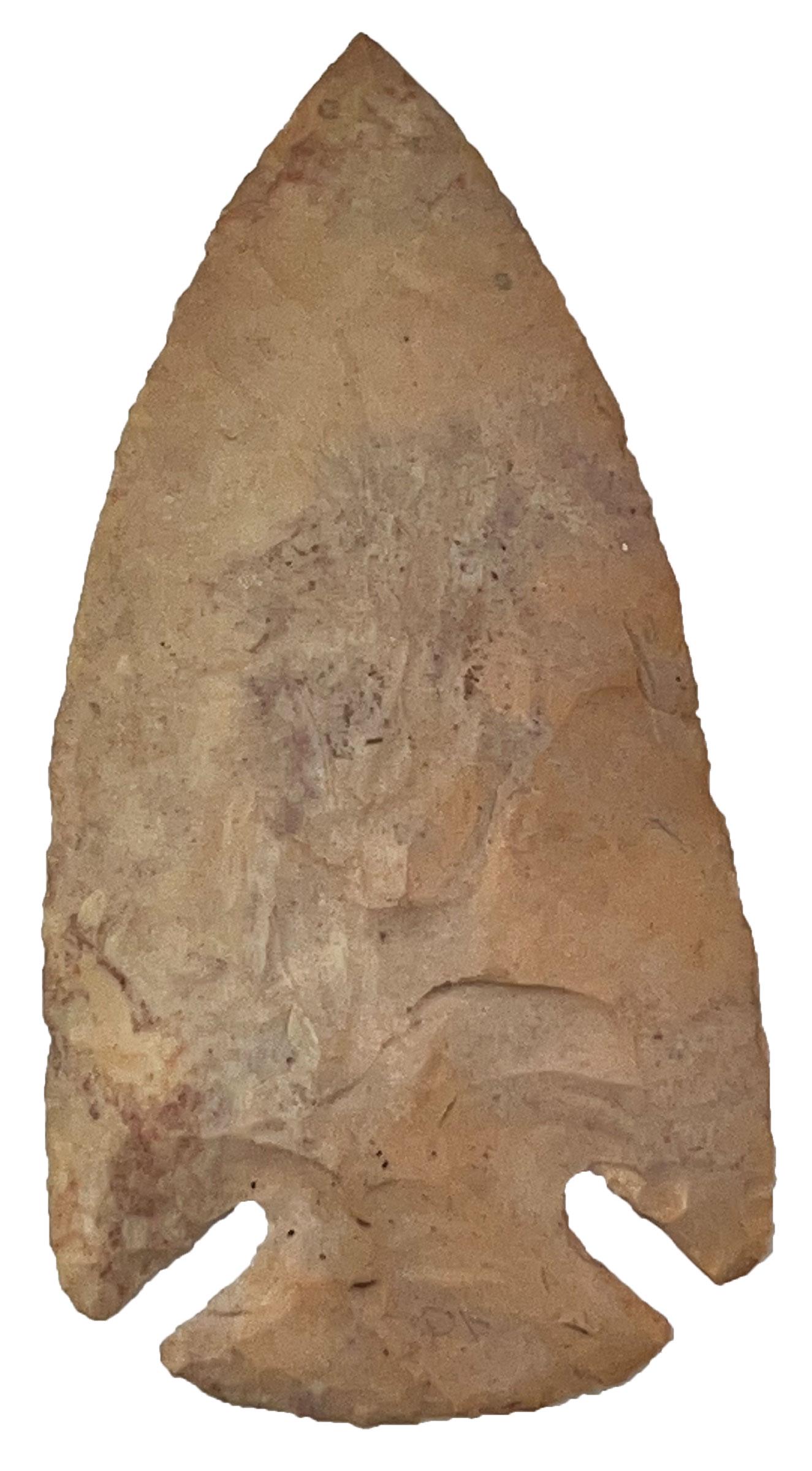 4 1/4" Snyders.  Dickson Mounds Area, IL.  Ex-Earl Townsend. (1 of 4)