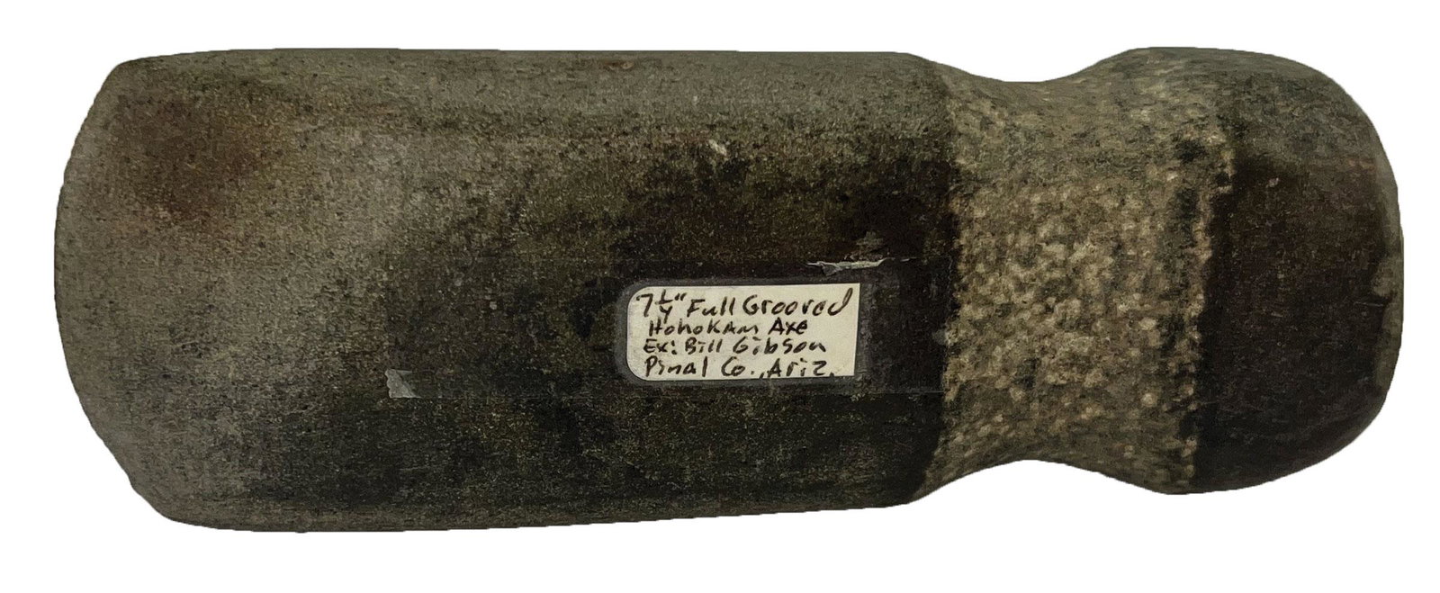 7 3/16" Hohokam Full Groove Axe.  Pinal Co, AZ.  Very good (1 of 6)