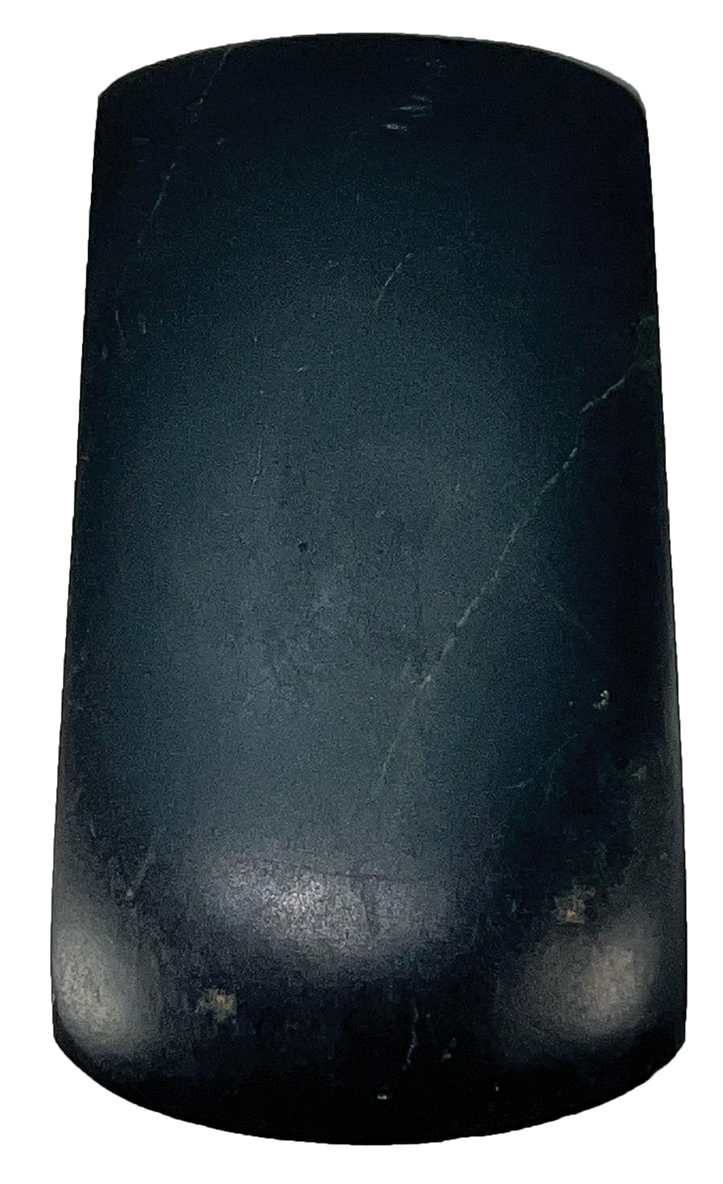 4 5/8" Square Sided Hematite Celt.  Hematite.  Highly polished (1 of 7)