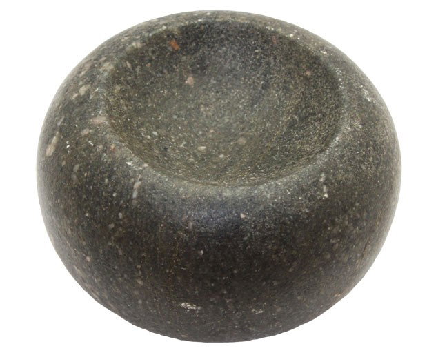 4" Granite Discoidal. Brown Co, IL. Partain COA: 4" Granite Discoidal. Brown Co, IL. Fine. Ex-Matt Moeller. G10. Partain COA