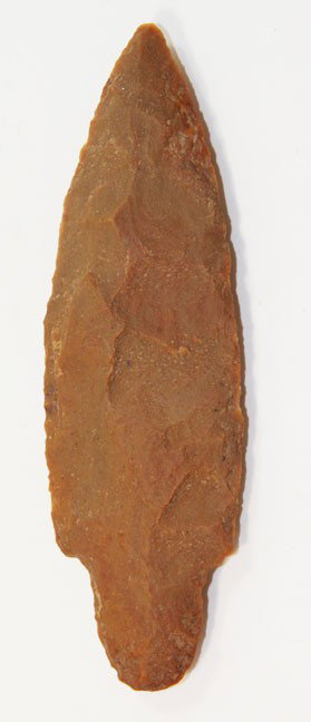 4 1/2" Adena. Jefferson Co, KY. Jackson COA: 4 1/2" Adena. Jefferson Co, KY. Breathitt Chert. Ex-Ryan, James Hale. Jackson COA